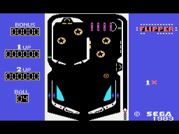 Скриншот игры Sega Flipper